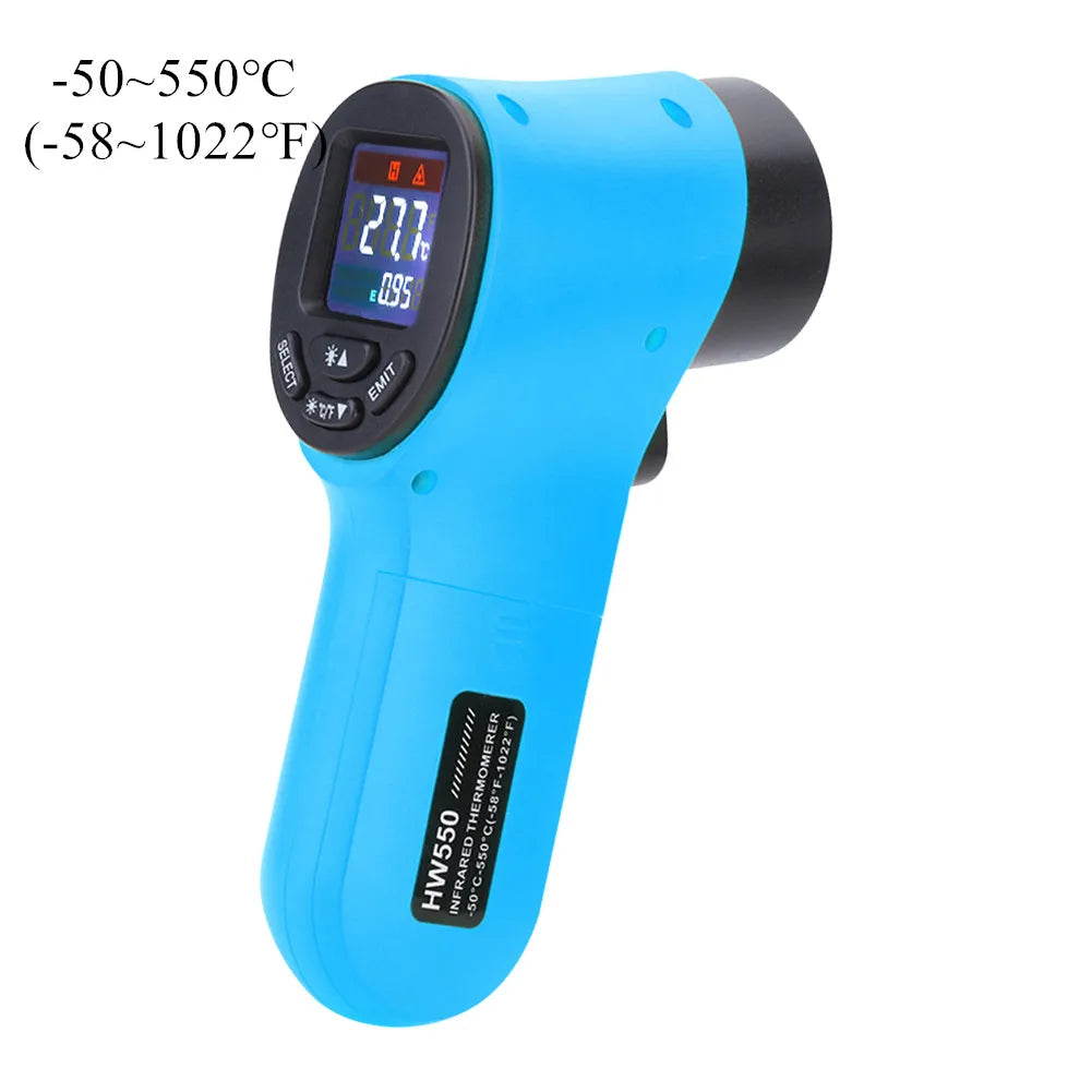 Digital Non-Contact Infrared Thermometer -50°C to 600°C Laser Pointer LCD Display