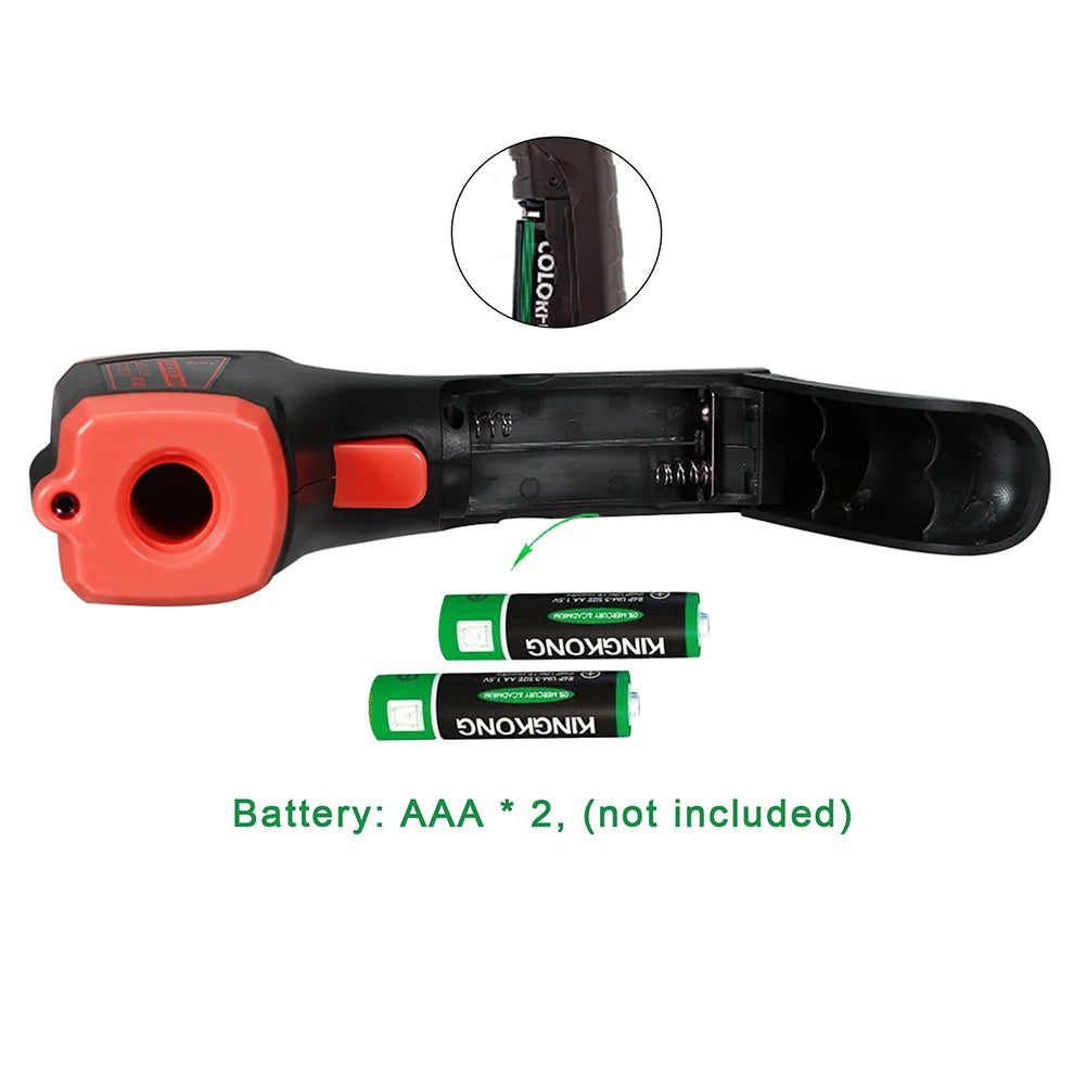 Digital Non-Contact Infrared Thermometer -50°C to 600°C Laser Pointer LCD Display