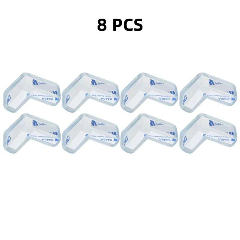 Baby Table Corner Protectors Silicone Soft Transparent Anti-Collision Edge Guards Child Safety