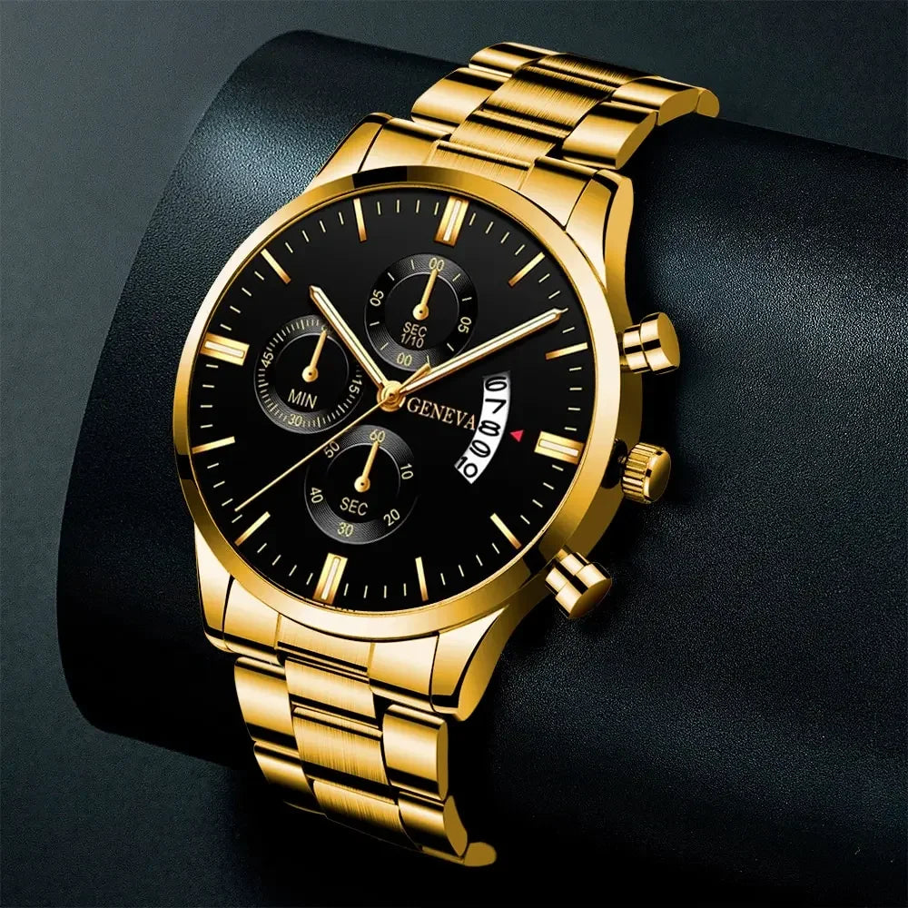 New Fashion Mens Sports Watches Luxury Calendar Quartz Wristwatch Business Watches Man Clock Relogio Masculino Reloj Hombre