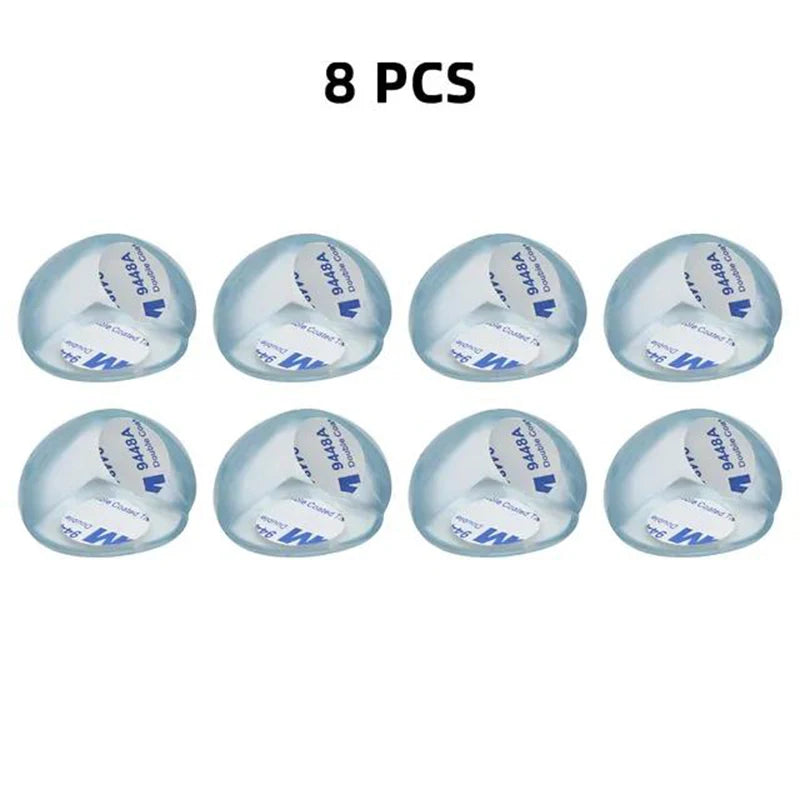 Baby Table Corner Protectors Silicone Soft Transparent Anti-Collision Edge Guards Child Safety