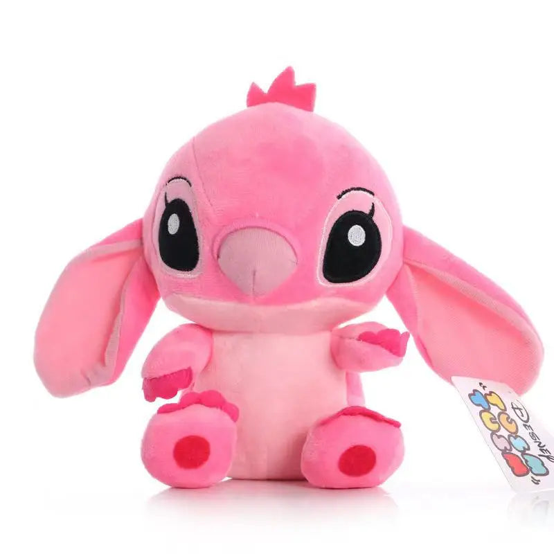 18cm Disney Stitch Plush Stuffed Doll Toy Pendant - Lilo & Stitch Movie Action Figure for Kids