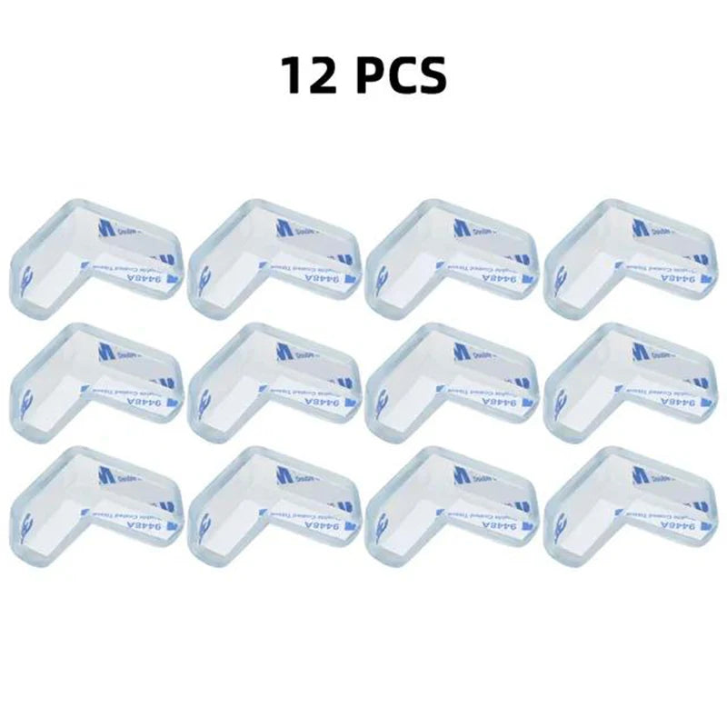 Baby Table Corner Protectors Silicone Soft Transparent Anti-Collision Edge Guards Child Safety