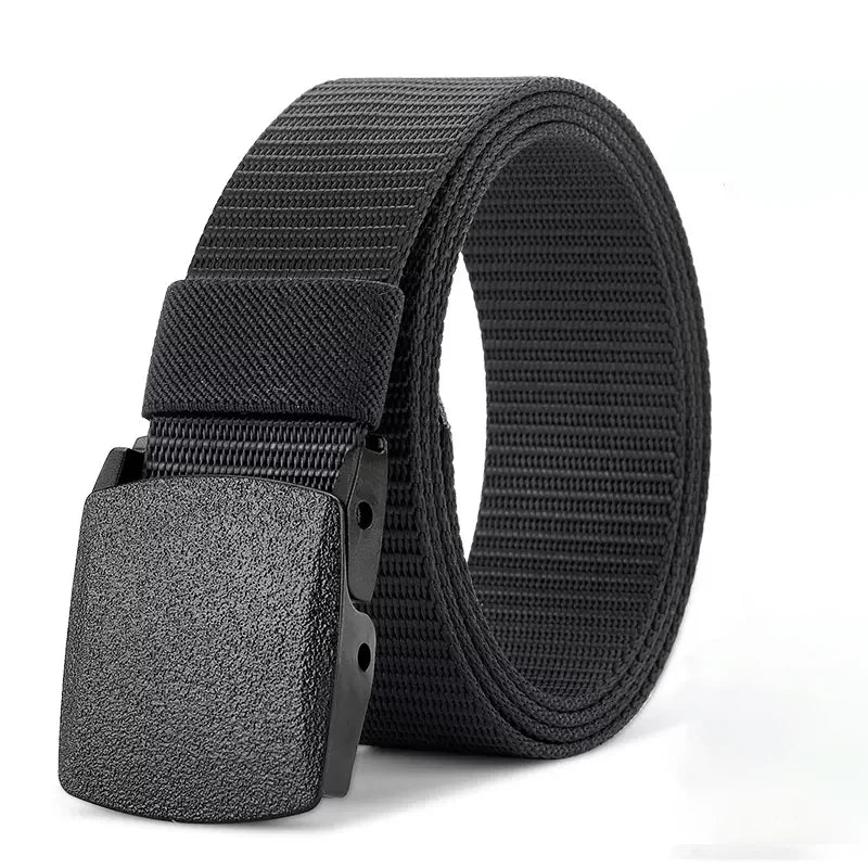 Men's Belt Outdoor Casual Canvas Belt Metal Free Training Nylon Tactical Belt With Pants Jeans Belt Sports Belts For Men Women