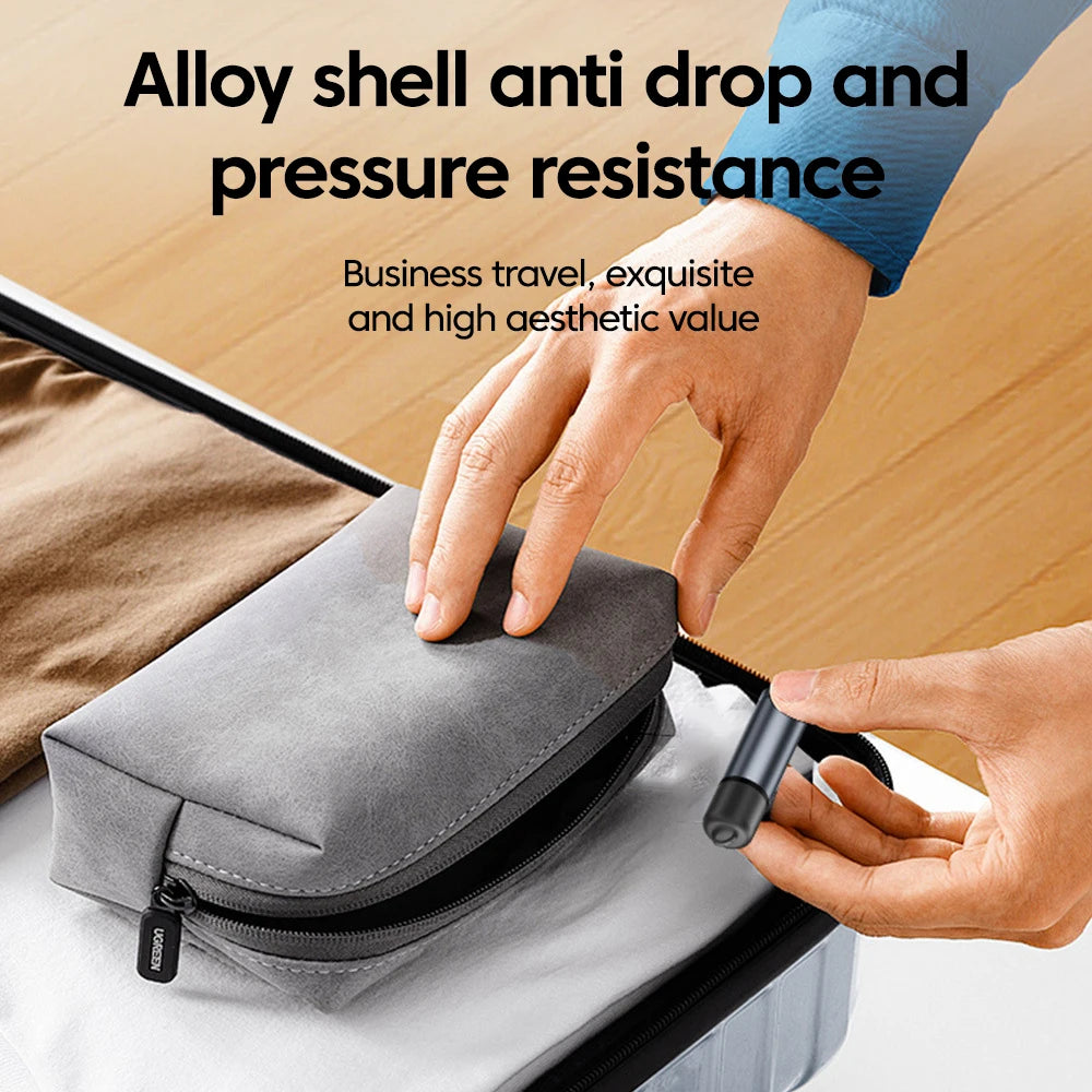 USB Type-C Rechargeable Plasma Air Blowing Cigarette Lighter Portable Windproof Mini Lighter Safe for Outdoor Camping Travel