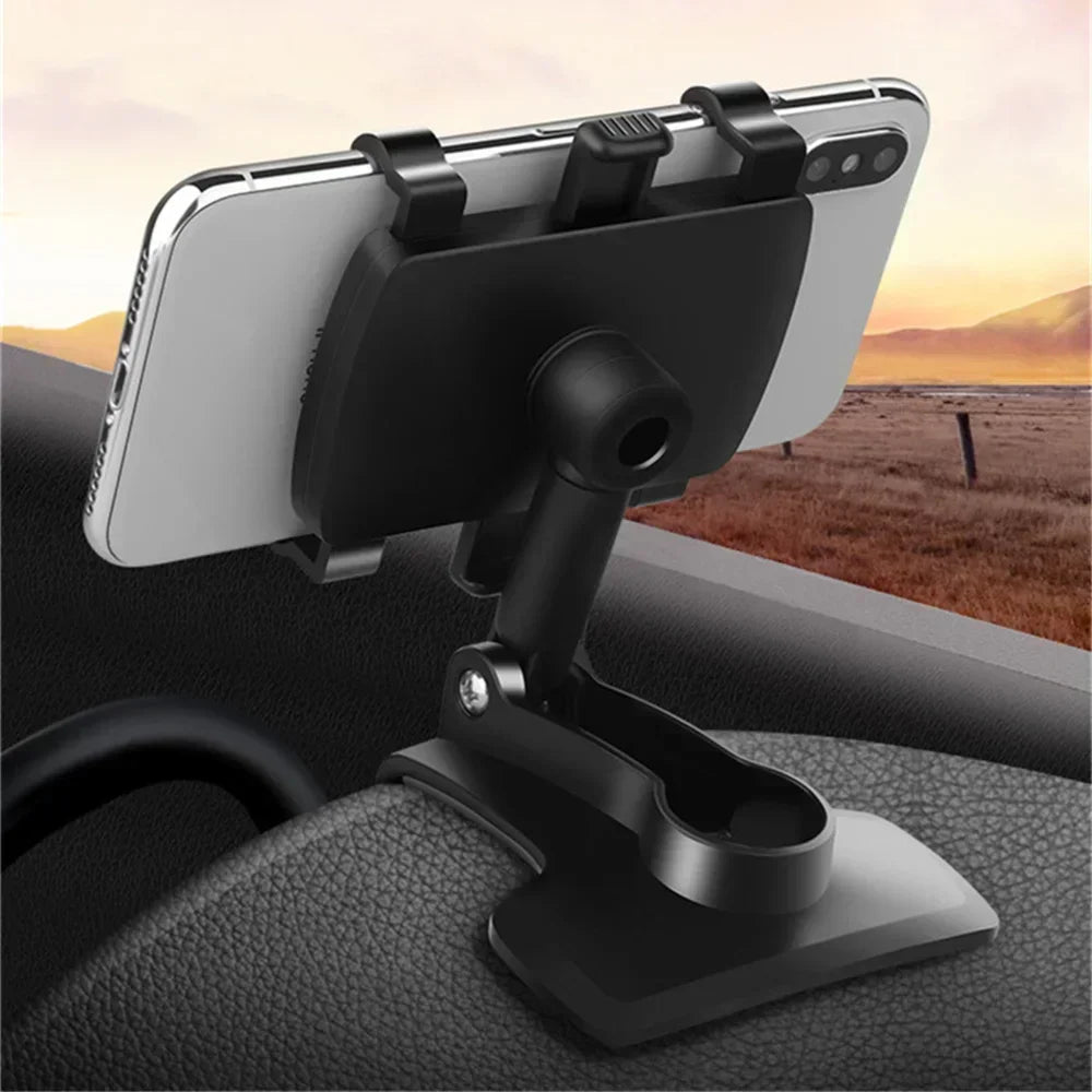 Universal Car Dashboard Phone Holder Mount Clip Stand for iPhone Samsung Xiaomi GPS Navigation Display