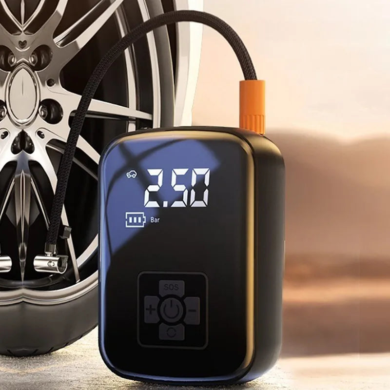 150PSI Wired/Wireless Portable Car Tire Inflator Air Compressor Pump for Motorcycle Boat Sports Balls