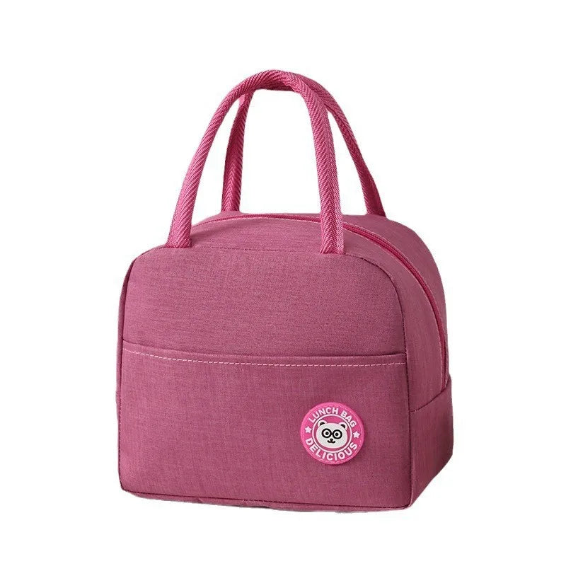 Insulated Lunch Bag Insulation Bento Pack Aluminum Foil Rice Bag Meal Pack Ice Pack Student Bento Lunch Handbag Insulation