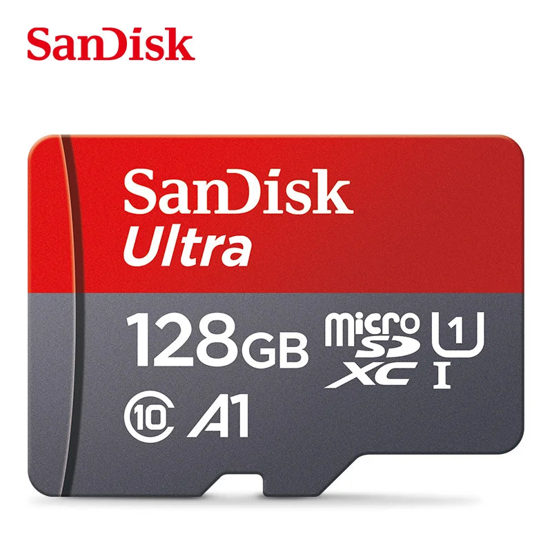 High Speed Micro SD Card 16GB 32GB 64GB 128GB Class 10 UHS-I A1 TF Card 100MB/s with Adapter for Phone PC Smartphone Camera