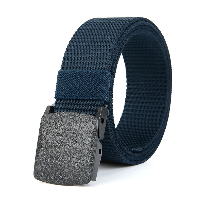 Men's Belt Outdoor Casual Canvas Belt Metal Free Training Nylon Tactical Belt With Pants Jeans Belt Sports Belts For Men Women