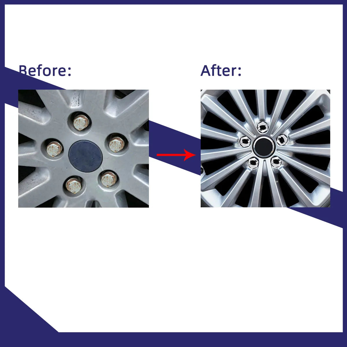 20Pcs 17mm/19mm/21mm Car Wheel Lug Nut Caps Dust Proof Hub Screw Covers for Rims