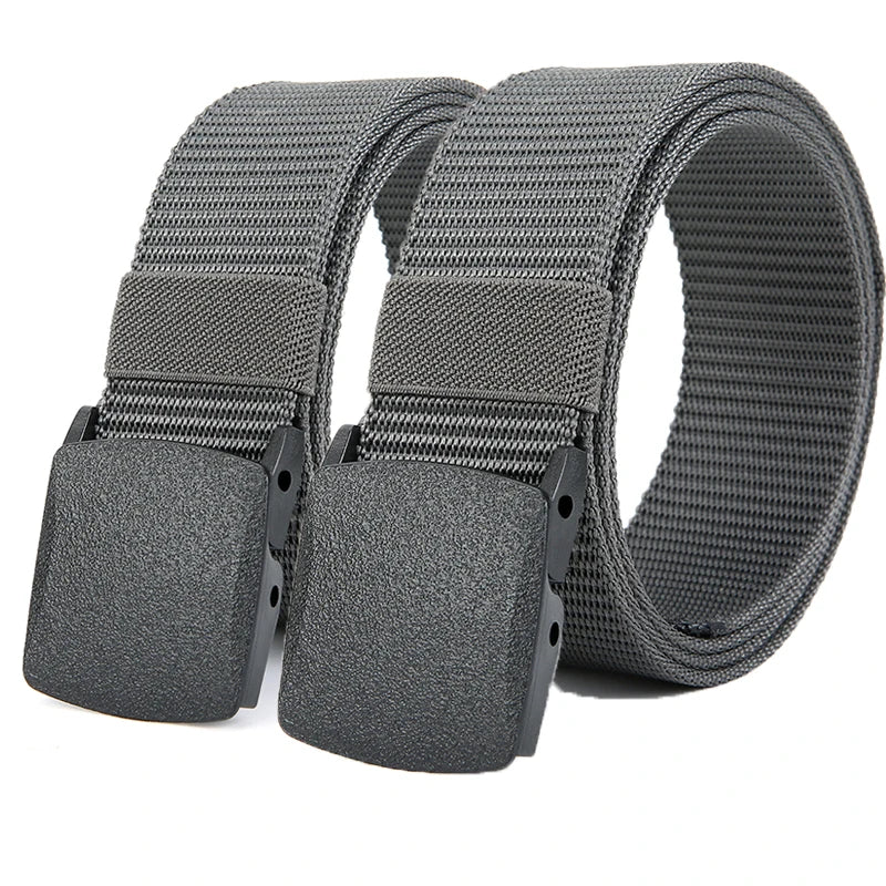 Men's Belt Outdoor Casual Canvas Belt Metal Free Training Nylon Tactical Belt With Pants Jeans Belt Sports Belts For Men Women