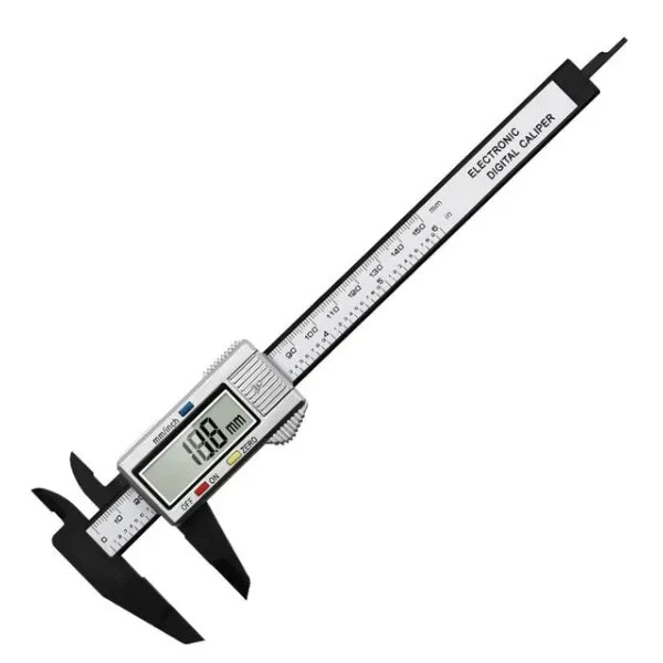 1PC Plastic Vernier Caliper Digital Display Caliper Mini Text Play Caliper Student Vernier Ruler 0 to 150mm Measuring Tool
